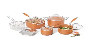 Starfrit EcoCopper 10-piece Cookware Set